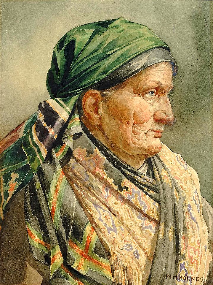 William Henry Holmes - Munich Model - 1954.12.1 - Smithsonian American Art Museum