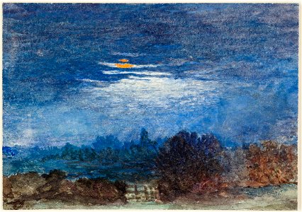 William Evans - Night scene - Evans-98735