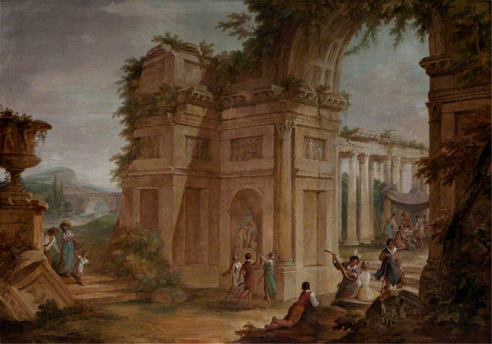 William Hamilton (1751-1801) - Classical Ruins - 108801 - National Trust