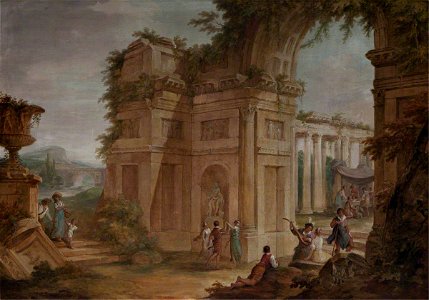 William Hamilton (1751-1801) - Classical Ruins - 108801 - National Trust