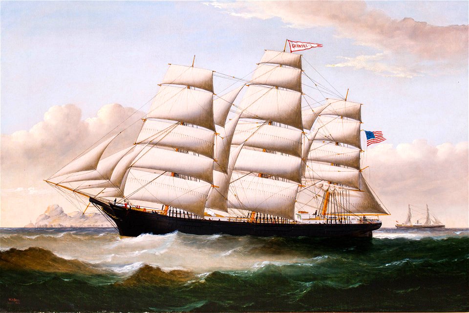 William Howard Yorke - American Ship Grandee off Holyhead