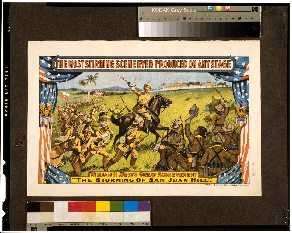 William H. West's great achievement, The storming of San Juan Hill LCCN2014635592