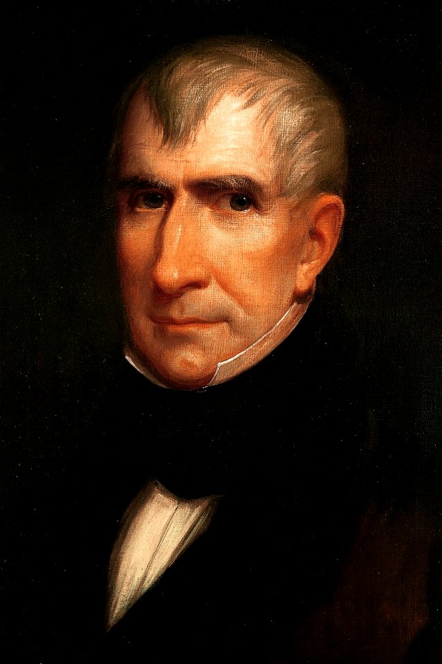 William Henry Harrison by James Reid Lambdin, 1835-crop