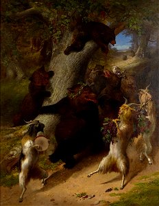 William Holbrook Beard - The March of Silenus - 1874-2 - Albright–Knox Art Gallery