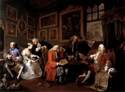 William Hogarth - Marriage à la Mode - WGA11459