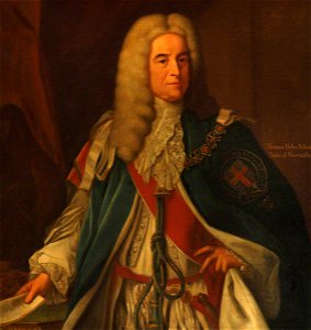 William Hoare (1707-1792) (after) - Thomas Pelham-Holles (1693–1768), Duke of Newcastle upon Tyne and 1st Duke of Newcastle Under Lyne, KG, PC - 1441482 - National Trust