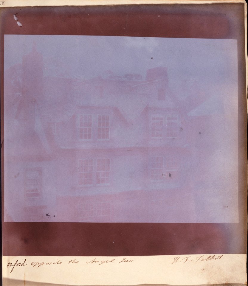 William Henry Fox Talbot (British - (Oxford, Opposite the Angel Inn) - Google Art Project
