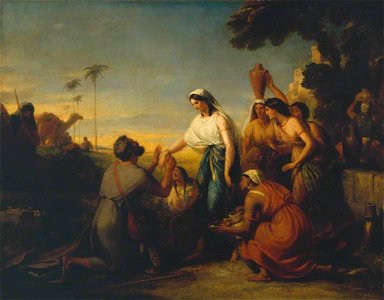 William Hilton (1786-1839) - Rebecca and Abraham's Servant at the Well - N00338 - National Gallery