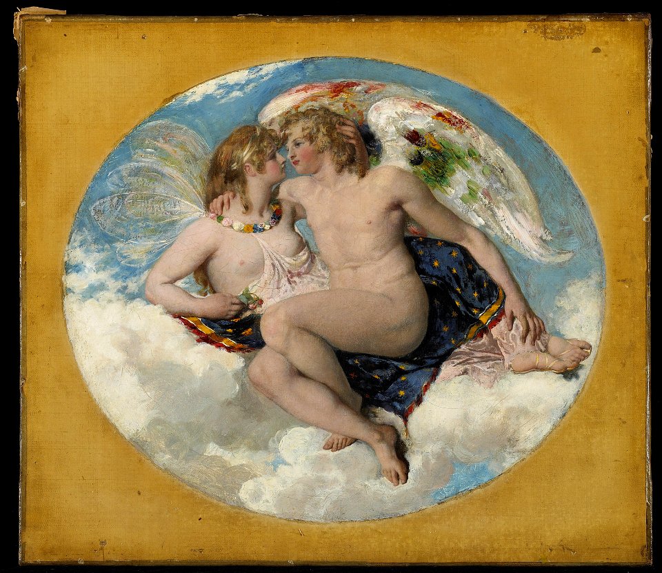 William Etty R.A. - Cupid and Psyche - 63.49 - Minneapolis Institute of Arts