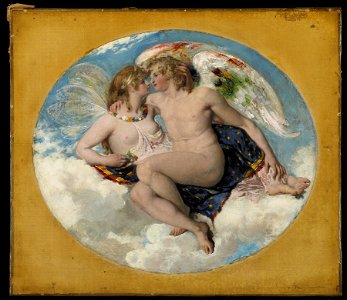 William Etty R.A. - Cupid and Psyche - 63.49 - Minneapolis Institute of Arts
