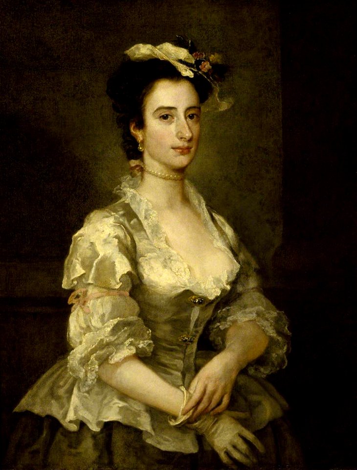 William Hogarth (1697-1764) - Portrait of an Unknown Lady (possibly Miss Woodley, later Mrs Henry Vaughan) - 1535160 - National Trust