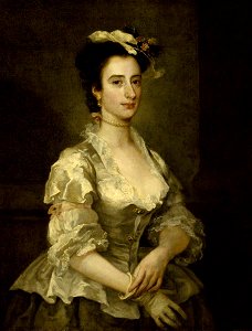 William Hogarth (1697-1764) - Portrait of an Unknown Lady (possibly Miss Woodley, later Mrs Henry Vaughan) - 1535160 - National Trust