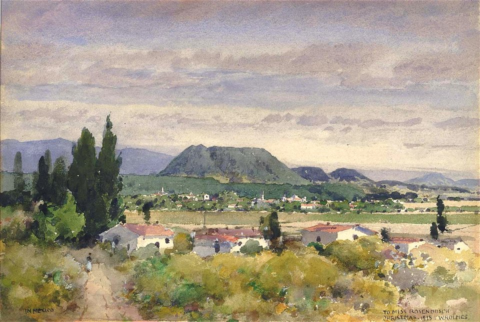 William Henry Holmes - In Mexico - 1973.133.3 - Smithsonian American Art Museum