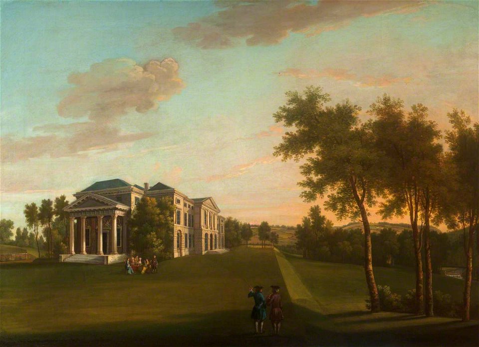 William Hannan (1720-1772) - West Wycombe Park from the Terrace - 1508193 - National Trust