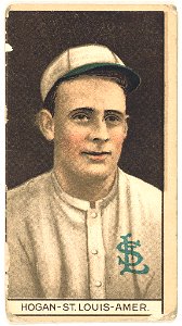 William Hogan, St. Louis Browns, baseball card portrait LCCN2008678392