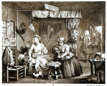 William Hogarth - A carreira de uma meretriz