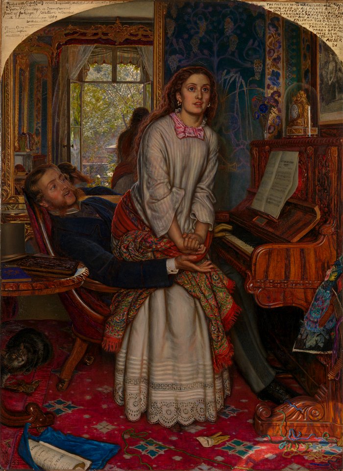 William Holman Hunt - The Awakening Conscience - Google Art Project