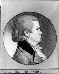 William Duane, head-and-shoulders portrait, right profile LCCN2007677886