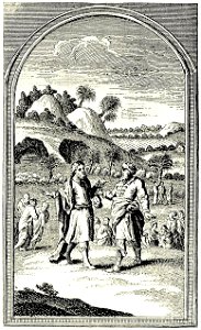 William Hogarth - Abraham buys the field of Ephron the Hittite