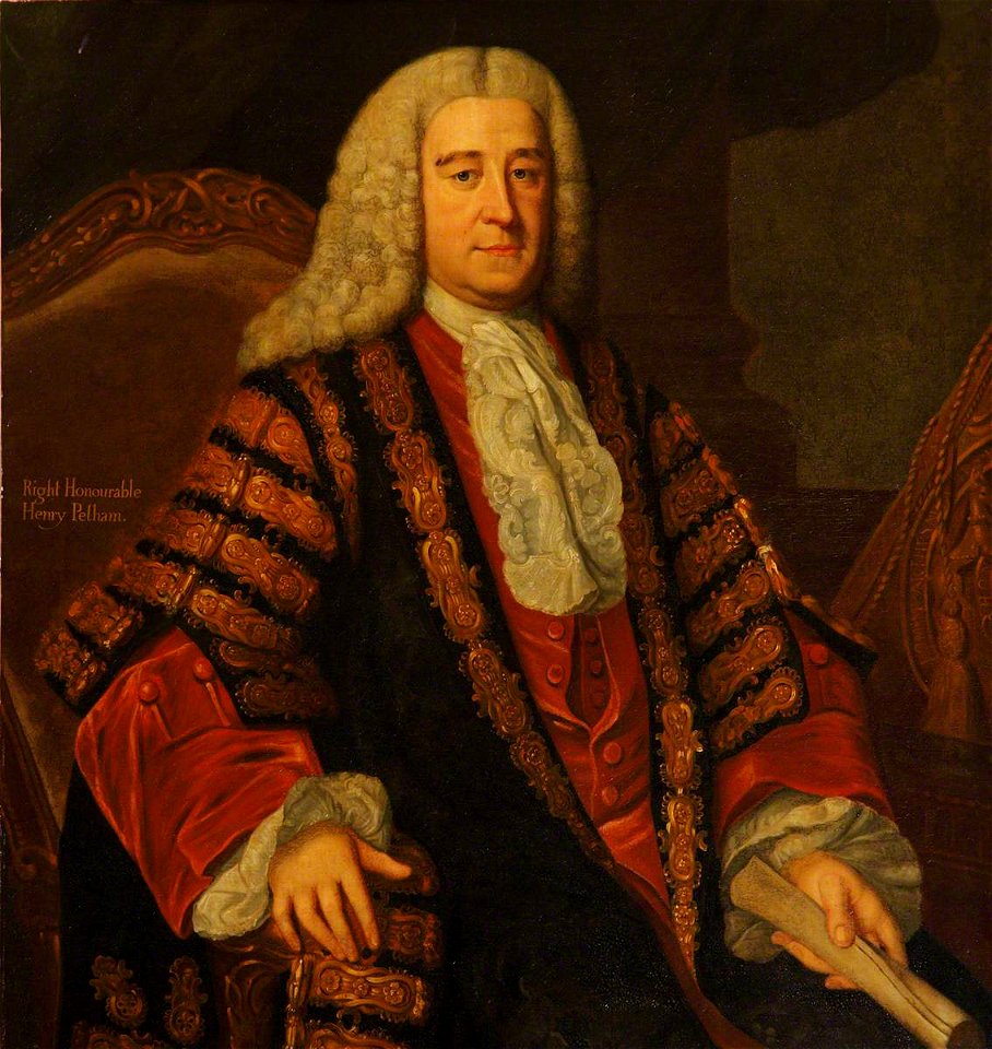 William Hoare (1707-1792) (after) - The Right Honourable The Honourable Lord Henry Pelham (1696–1754), PC, MP - 1441483 - National Trust