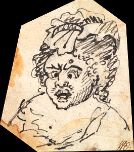 William Hogarth - Grotesque Male Head - Google Art Project (2330320)