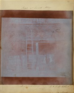 William Henry Fox Talbot (British - Workman at Lacock. - Google Art Project