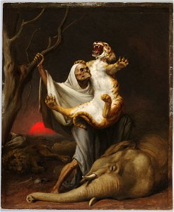 William Holbrook Beard - Power of Death - 2002.65 - Fogg Museum