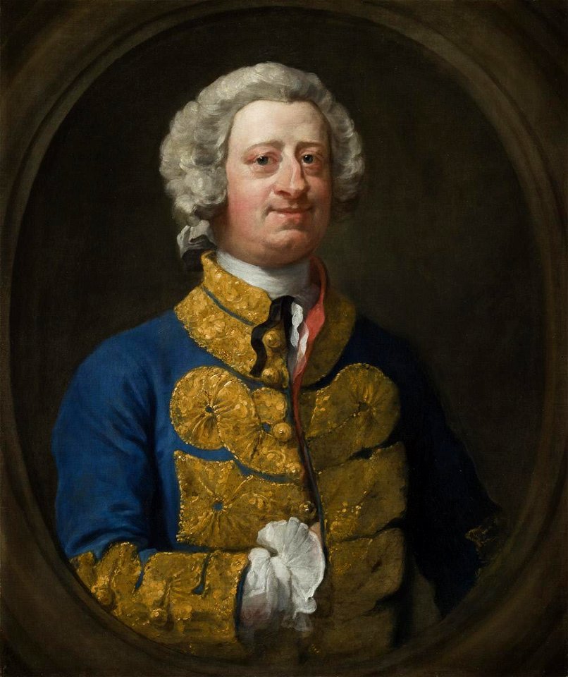 William James by William Hogarth, 1744, oil on canvas, in the collection of the Worcester Art Museum in Massachusetts