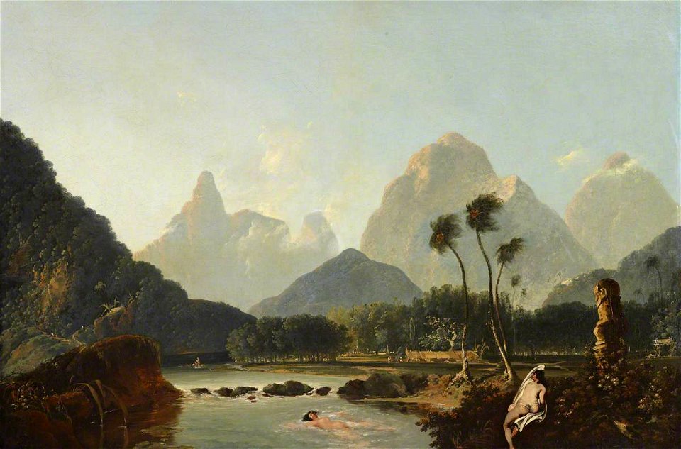 William Hodges (1744-1797) - View of Oaitepeha Bay, Tahiti - 515553 - National Trust