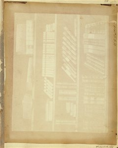 William Henry Fox Talbot (British - Books on Four Shelves. - Google Art Project
