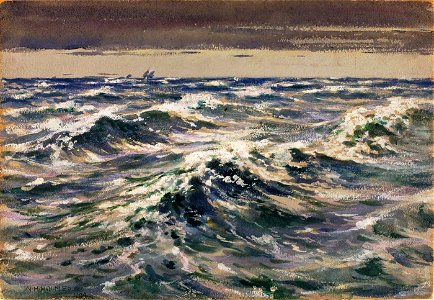 William Henry Holmes - The Open Sea - 1962.4.11 - Smithsonian American Art Museum