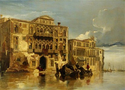 William James Müller (1812-1845) - A Venetian Scene - 869187 - National Trust