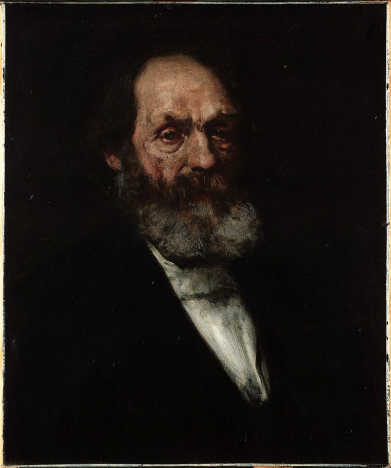 William Merritt Chase - Edward Everett Hale (1822-1909) - 1955.19 - Fogg Museum
