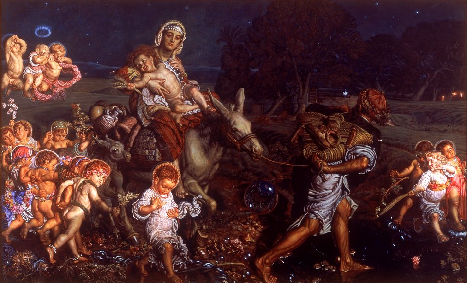 William Holman Hunt - The Triumph of the Innocents - Google Art Project (412238)