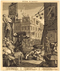 William Hogarth - Beer Street - Google Art Project