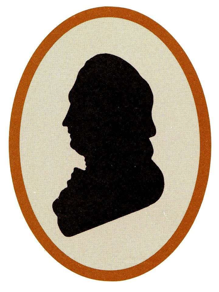 William Houstoun silhouette by Peale