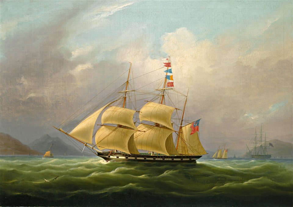 William John Huggins - The barque ‚Sylph‘