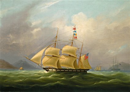 William John Huggins - The barque ‚Sylph‘