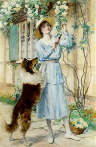 William Henry Margetson 006 (24533642487). Free illustration for personal and commercial use.