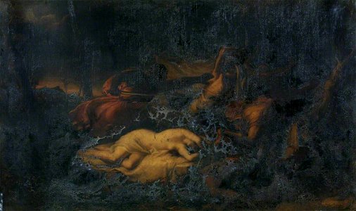 William Hilton (1786-1839) - Sir Calepine Rescuing Serena - N00178 - National Gallery