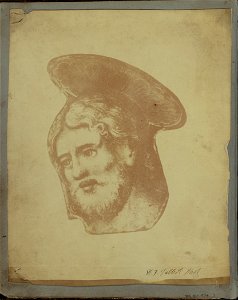 William Henry Fox Talbot (British - (Head of an Unknown Saint) - Google Art Project