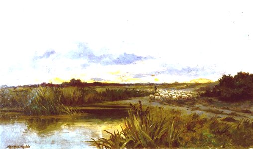 William Menzies-Gibb - The Canterbury Plains - Sarjeant Gallery