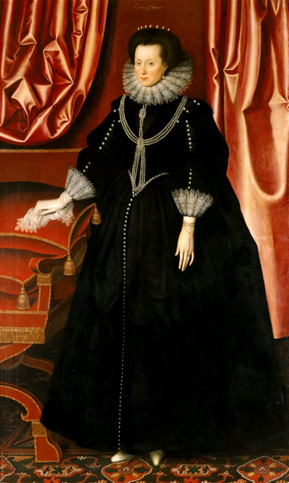 William Larkin Elizabeth Drury Countess of Exeter