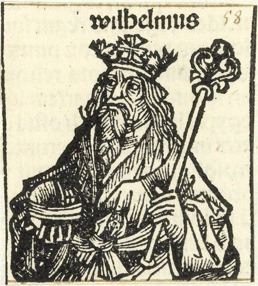 William II of Holland in the Nuremberg Chronicle of 1493 (1)