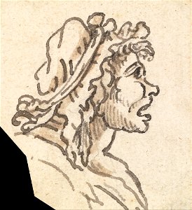 William Hogarth - Grotesque Male Head - Google Art Project (2329059)