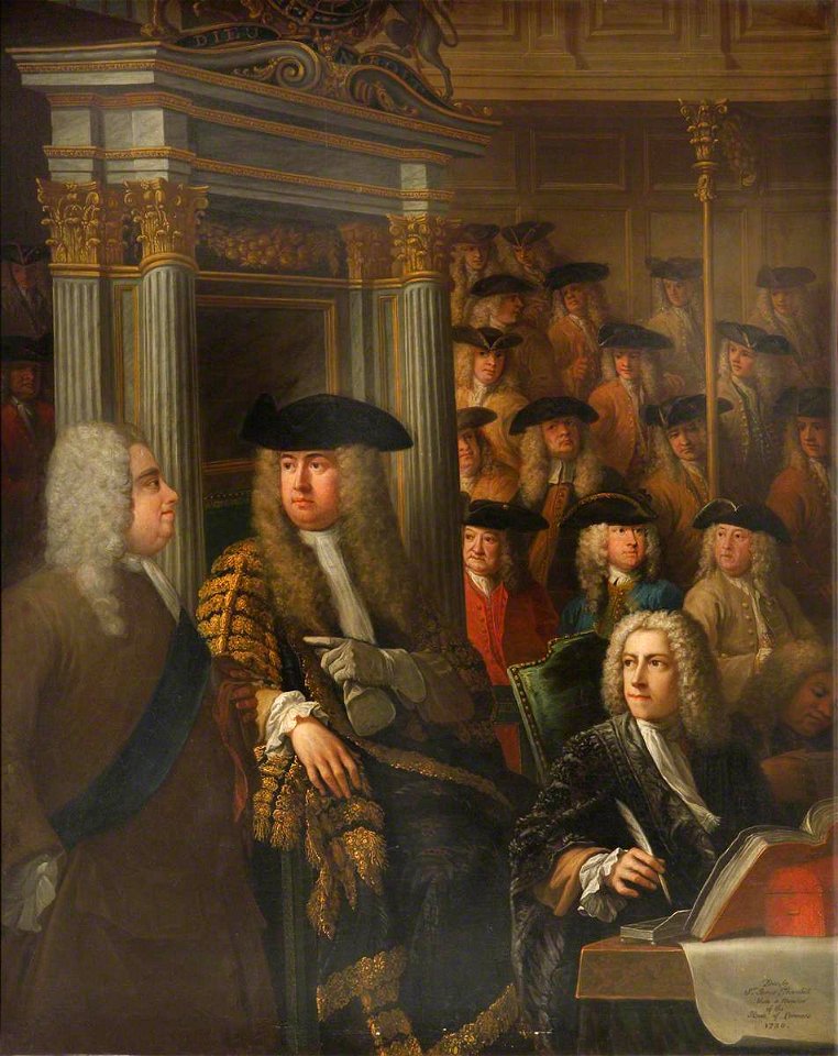 William Hogarth (1697-1764) - Speaker Arthur Onslow Calling upon Sir Robert Walpole to Speak in the House of Commons - 1441463 - National Trust