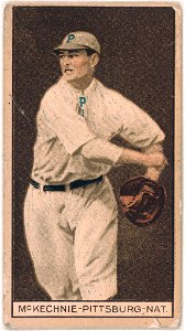 William McKechnie, Pittsburgh Pirates, baseball card portrait LCCN2008677939