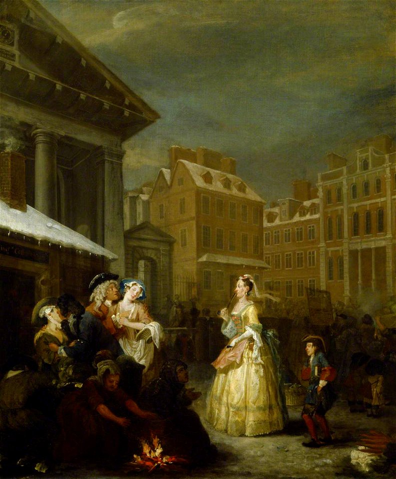 William Hogarth (1697-1764) - The Four Times of Day, Morning - 446680 - National Trust