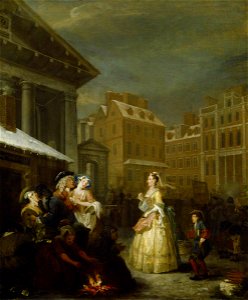 William Hogarth (1697-1764) - The Four Times of Day, Morning - 446680 - National Trust