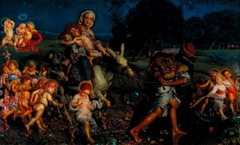 William Holman Hunt - The Triumph of the Innocents - Google Art Project. Free illustration for personal and commercial use.